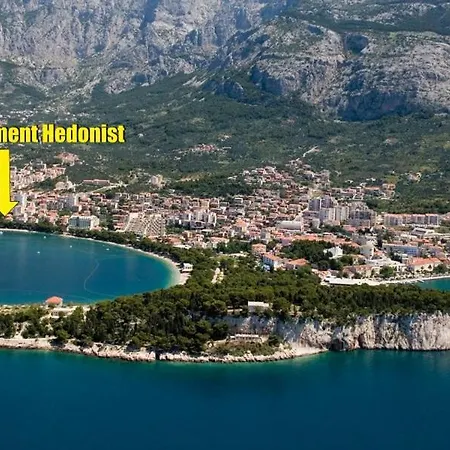 Beach Apartment 'Hedonist' Makarska Exterior photo